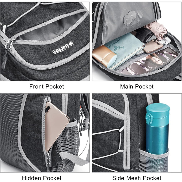 Small Backpack 12L/20L Unisex Daypack Lightweight Travel Backpack Hiking Backpack Trekking Backpack for Hiking and Cycling