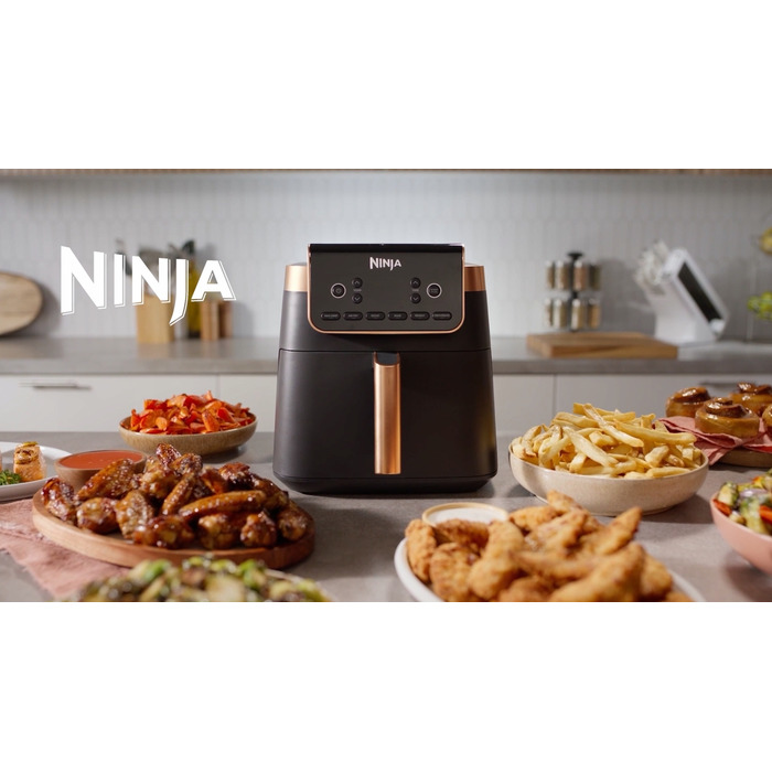 Аерофритюрниця Ninja Max Pro AF180EU, 6.2 л, 6 програм