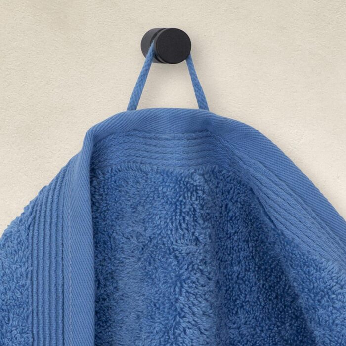 möve Superwuschel Towel Set, 2 Bath Towels 80 x 150 cm & 2 Hand Towels 50 x 100 cm, Made in Germany, 100% Cotton, Cornflower