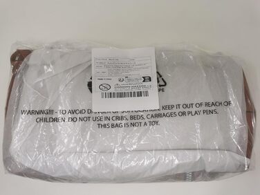 Сумка жіноча AFKOMST бежева: легка сумка на плече, велика м'яка сумка-шопер з двома ремінцями