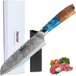 розмір: нож сантоку завдовжки 18 см