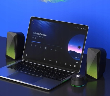 Комплект колонок 2.0 Redragon GS520 Anvil 25 Вт, чорний