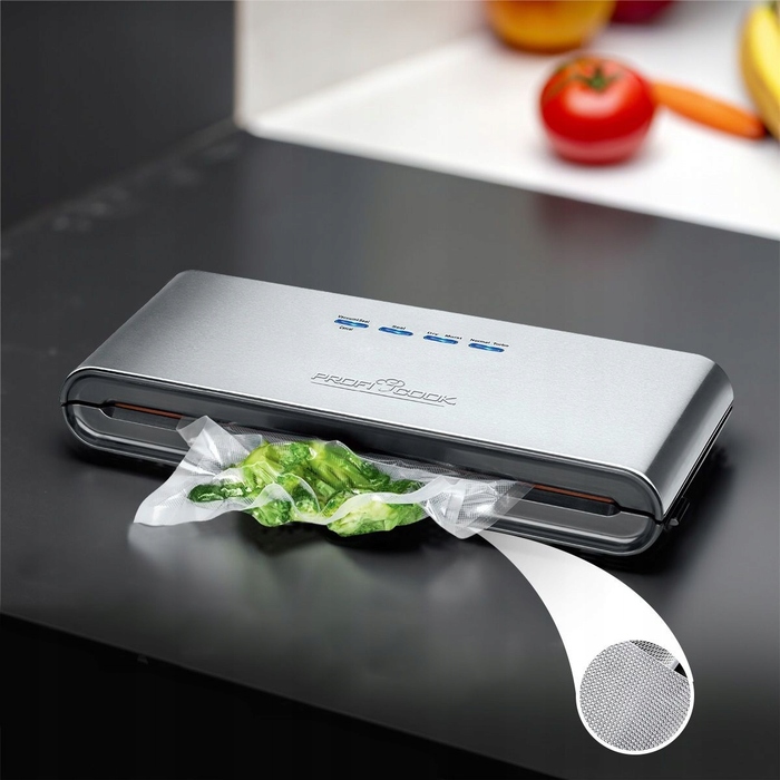 Вакууматор Profi Cook з електронним моніторингом, 120 Вт