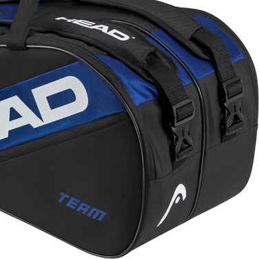 HEAD Team Racquet Bag L - Blau/Schwarz (Blue/Black) - Tennis Bag for Players