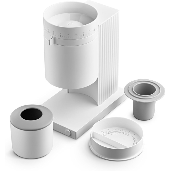 Електрична кавомолка Fellow Opus з конічним жорном - універсальна для еспресо, drip, French press та cold brew, матово-чорна