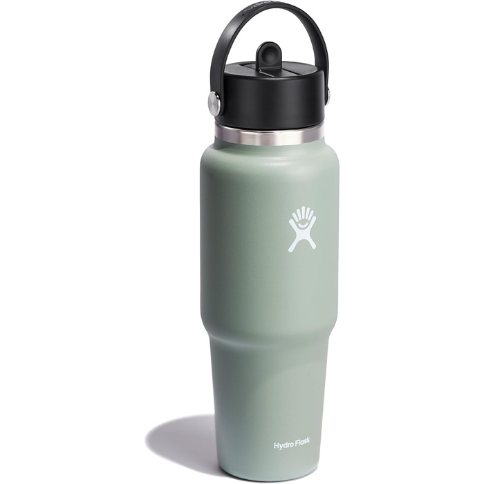 Hydro Flask 32oz Insulated Stainless Steel Water Bottle with Flex Straw Lid - BPA Free - Agave