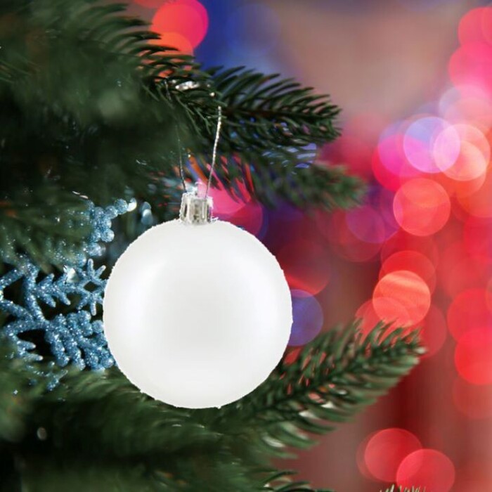 Relaxdays Set of 138 Christmas Baubles