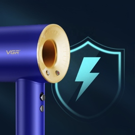Фен для волосся Speed 1600W: швидке сушіння, легка вага, іонізація, 3 режими швидкості та 4 температурні рівні