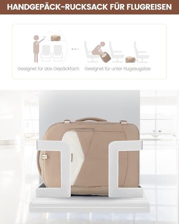 Рюкзак для ручної поклажі OVEVOOK: 40л, водонепроникний, з відділенням для ноутбука 17