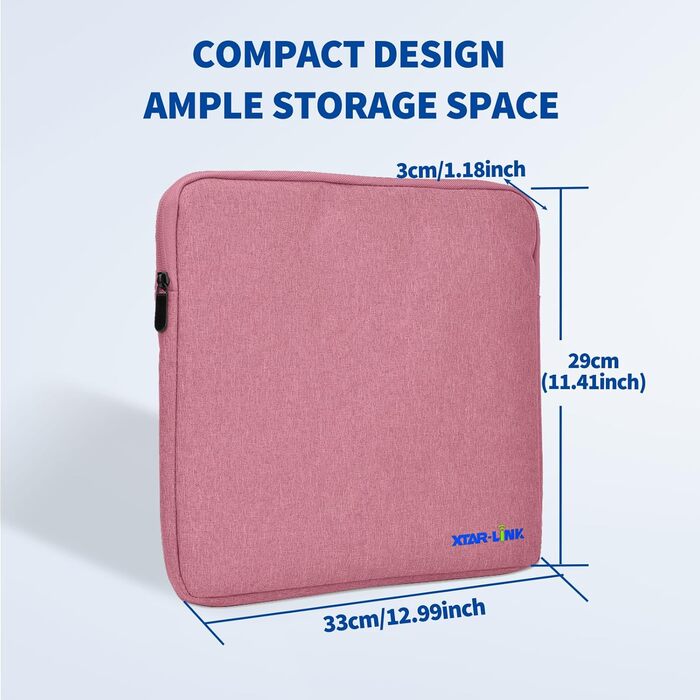 Bingfu Carry Bag for Starlink Mini Dish, Storage Bag for Starlink Mini Dish Satellite Dish, ideal for RVs, outdoor camping, travel, easy to carry, durable protection, Pink