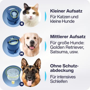 Електричний точилка для собачих кігтів з LED-підсвіткою, Navy