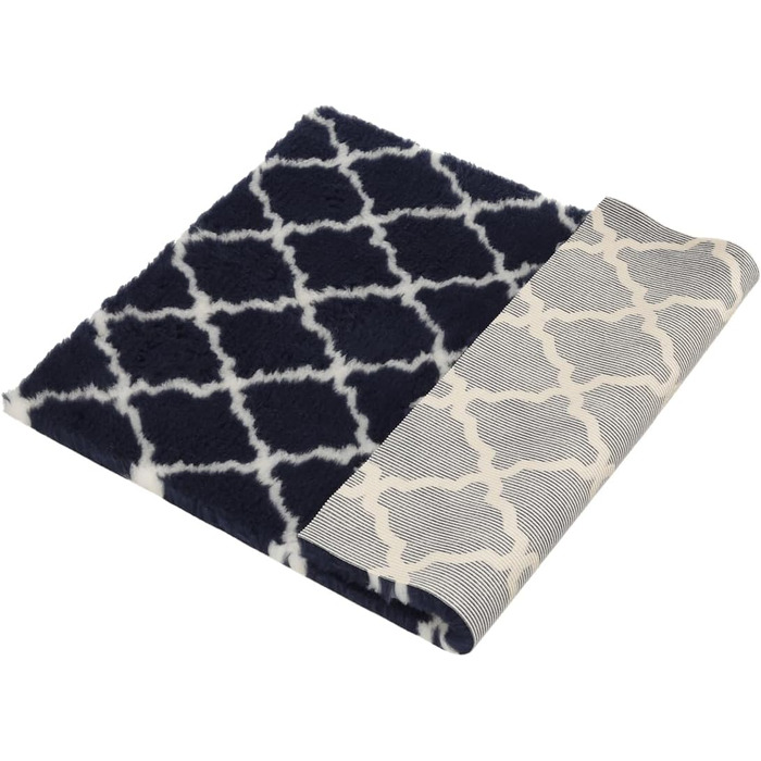 Медичне ліжко для собак Medbed Premium: ковдра з нековзким покриттям, що поглинає вологу та дихаюча, 70 x 100 см, колір Треліс-блакитний