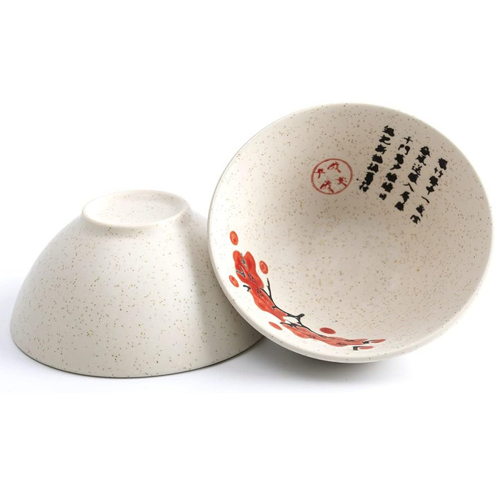 Традиційний японський набір для суші: тарілки, палички та підтарілки на 2 особи. З порцеляни, з візерунком квітки сакури. Ідеальний японський подарунок.