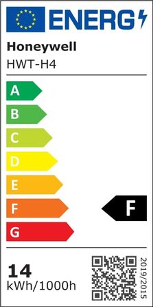 Настільна LED лампа Honeywell H4 Sunturalux - Офісна лампа з диммером, 3 режими кольору, 5 рівнів яскравості, таймер, сенсорне управління, сірий (чорний)