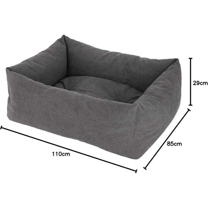 Кігтеточка-лежанка Kerbl Lucca сірого кольору, 85x110 см