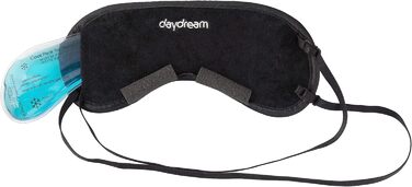Маска для сну Daydream Liberty Classic з охолоджувальним кишеньком - чорна (B-1002K)