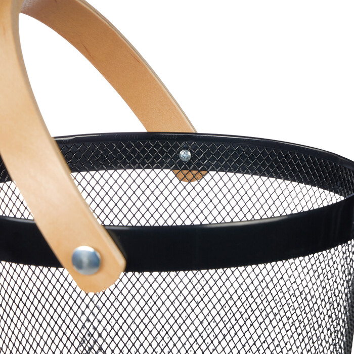 Relaxdays Round Wire Basket with Handles