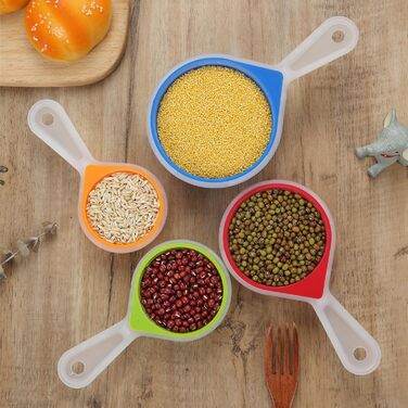 MEASURING_CUP Camping Kitchen Accessories, Measuring Cup and Spoon Set