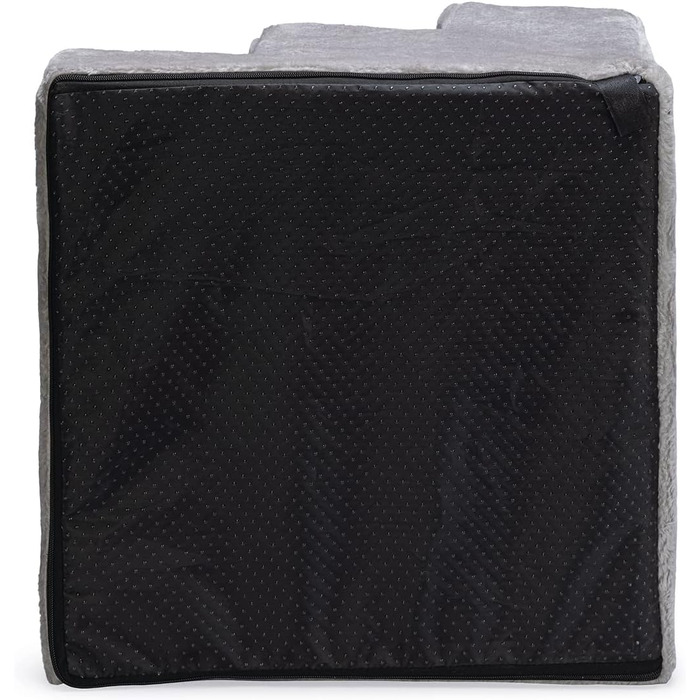 Karlie Easy Step сходинки для собак, аксесуар для собак, плюш/дерево - (Світло-сірий, 40x39x30 см)