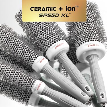Щітка для волос Olivia Garden Ceramic + Ion Speed XL CIXL-45, 4,5 см, 1 3/4 дюйма