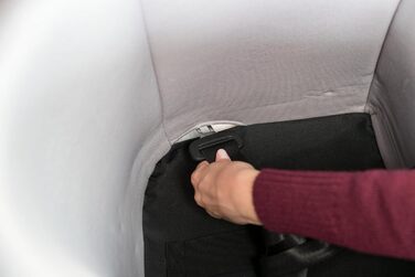 Автокрісло та переноска для собак TRIXIE - 45x39x42 см, до 8 кг, з короткою пов'язкою та кишенею