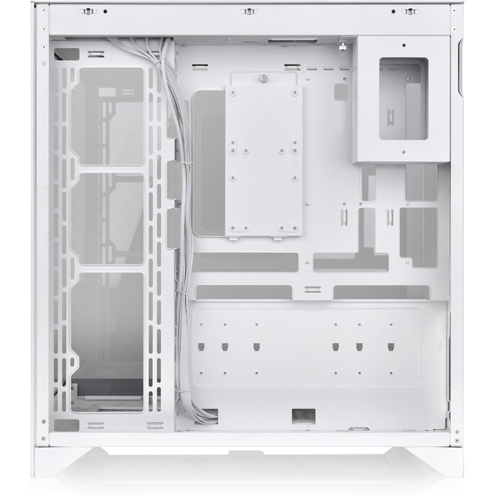Корпус для ПК Thermaltake CTE Snow E550 TG, ATX/E-ATX, двокамерний дизайн, загартоване скло, підтримка радіаторів до 420 мм, білий