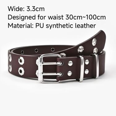 Жіночий шкіряний ремінь Punk з пряжкою у формі зірки, для джинсів та пальто