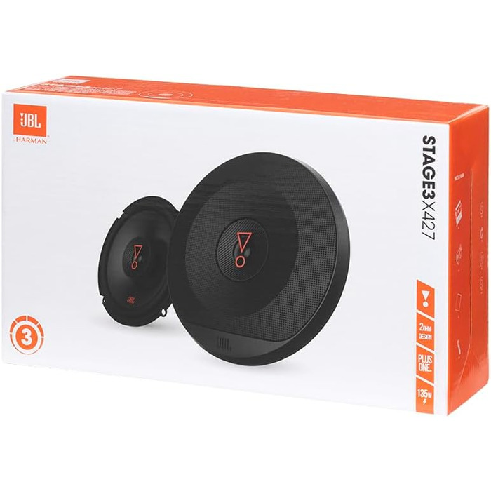 Автомобільні динаміки JBL Stage3 427 10 см, 150 Вт, 2-смугові, Harman Kardon