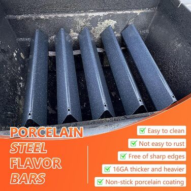 Решітка-гриль для Weber Genesis E-310/320/330, S-310/320/330 (2007-2016) GFTIME (2 шт.) з емальованої сталі