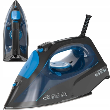 Парова праска BLACK&DECKER BXIR2605E 2600 Вт, потужний паровий удар