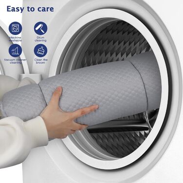 Килимок для собак BVAGSS: двосторонній, прохолодний та теплий, для малих, середніх та великих собак, 76x50 см, сірий