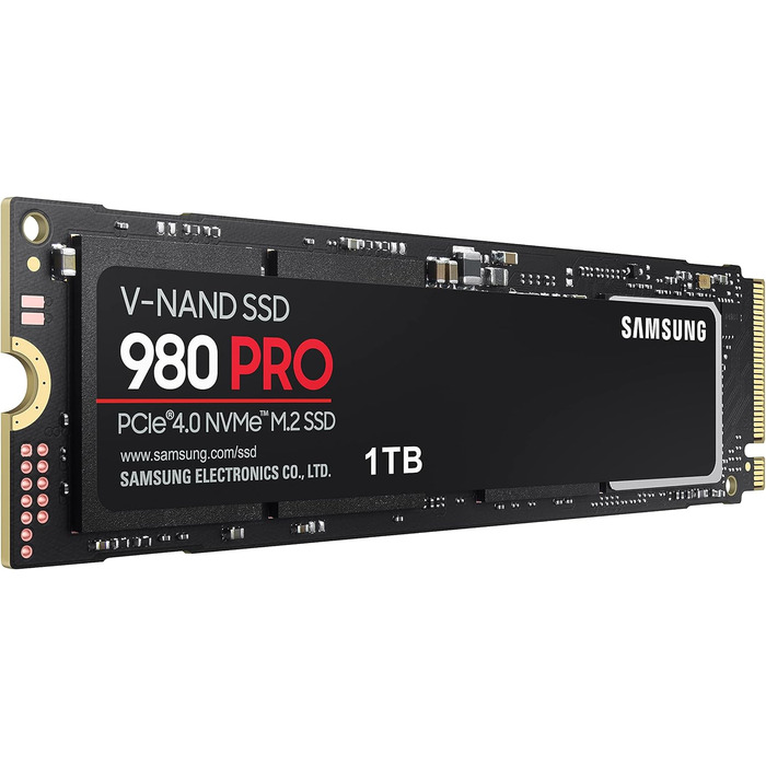 SSD Samsung 980 PRO 1TB NVMe M.2 PCIe 4.0 - Внутрішній SSD для геймінгу та редагування відео