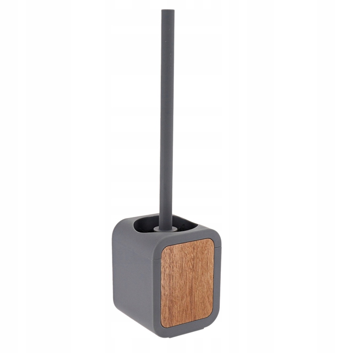 Підлоговий унітазний йоржик у контейнері, графітовий