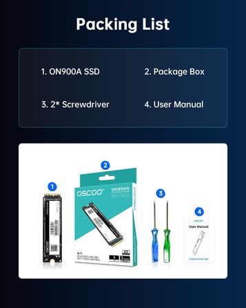 SSD 2TB NVMe PCIe Gen3.0x4 для Mac (2013-2018) - Швидкість до 2000 МБ/с читання, 1600 МБ/с запису