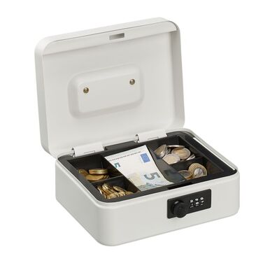 Relaxdays Combination Lock Cash Box