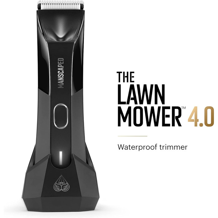 Набір Perfect Package 4.0 від MANSCAPED®: тример для тіла The Lawn Mower® 4.0, лосьйон та гель для душу, тонер для тіла, набір для догляду за нігтями, сумка та 3 підставки для гоління