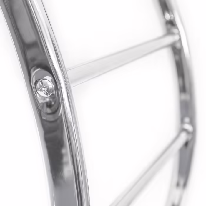 Relaxdays Wall Towel Rack, Steel, 5 Bars