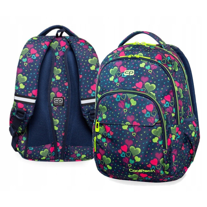 Багатофункціональний шкільний рюкзак CoolPack, багатоколірний, 27 л