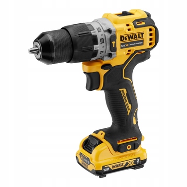 Ударний дриль-шурупокрут DeWalt 12V 57/25Nm 2x2,0Ah DCD706D2