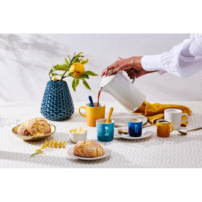 Набір з 4 еспресо чашок Le Creuset, кераміка, 100 мл, Riviera