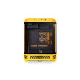 Корпус ПК Thermaltake The Tower 600 ATX з вертикальним дизайном, 3 скляні панелі, 2 вентилятори 140mm, підтримка радіаторів 420/360mm, USB-C, білий (Bumblebee)