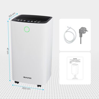 Електричний осушувач повітря Auronic AU3129 12L - для дому, осушувач повітря, вологопоглинач
