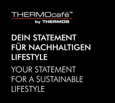 Термокружка THERMOcafé by THERMOS TC, рожеве золото, матова поверхня, 500 мл, нержавіюча сталь, з ізоляцією, для напоїв на винос, не протікає, зберігає тепло 9 годин, холод 18 годин, миється в посудомийній машині, без BPA