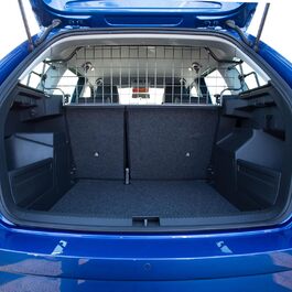 Сітка для собак Travall, сумісна зі Skoda Fabia Estate (2014-2021), сталева, для захисту багажника