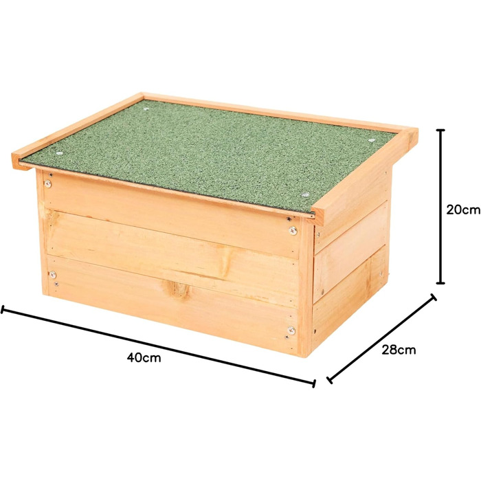 Будиночок для тварин Trixie Natura, 40x20x28 см, коричневий, для собак