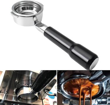 Портфільтр без дна DIBTSA 58 мм з фільтром для еспресо-машин Breville Dual Boiler BES920XL/BES900XL, змінна насадка для кавомашини