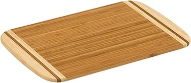 Набір з 5 бамбукових дощок для нарізання Kesper 30x20x1,6 см, коричневі