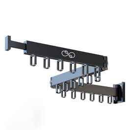 Клітка для білизни Quaran® настінна, висувна, розкладна, для дому