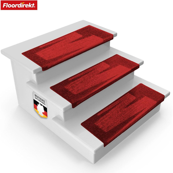 Набір килимків для сходів Floordirekt Via Veneto (15 шт.) з дизайном 