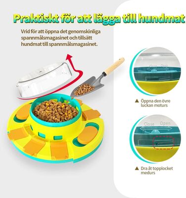 Іграшка для собак, інтерактивна, для тренування та розваг, розвиває інтелект